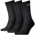 Produktbild: PUMA Socken PUMA UNISEX CREW SOCK 3P (3 Paar) mit farblichem Logo schwarz 39-42