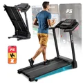 Produktbild: TREX SPORT Laufband für zuhause klappbar TX-750TM NORE | Treadmill mit Steigung 15 Stufen, Dämpfung, 15 km/h, 19 Programme