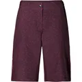 Produktbild: Vaude Damen Ledro Print Radhose kurz (Größe XS, lila)