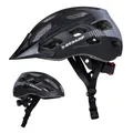Produktbild: DUNLOP MTB Helm LED schwarz M, verstellbar, sicher, universal