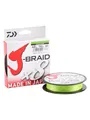 Produktbild: Daiwa J-Braid 8 Braid 0.10mm, 6,0kg/13,0lbs, 300m Chartreuse, rund geflochtene Angelschnur