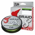 Produktbild: (0,11€/1m) Daiwa J-Braid X8 Chartreuse 0,10mm Geflochtene Schnur