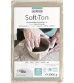 Produktbild: Glorex Bastelnaturmaterial Glorex Soft-Ton weiß, 1000 g