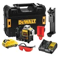 Produktbild: DEWALT DCE089D1R-QW Multilinienlaser 3x360°, rot, 10,8V/2Ah, 10.8 V, schwarz/gelb