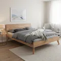 Produktbild: Hasena Trento Bettgestell Ancona20 Farbe 80-Kernbuche natur, geölt Größe 140x200