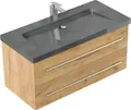 Produktbild: Badmöbel Granit G654 YAMO 100 cm 1 Hahnloch SoftClose in versch. Ausführungen