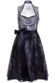 Produktbild: Edelnice Trachtenmode Exklusives Designer Stehkragen Midi Dirndl Adriana inkl. Spitzen Dirndlschürze und Charivari Gr. 32-54