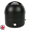 Produktbild: TAINO Grill-to-Go Griller BBQ portabler Gasgrill Campinggrill Festivals Schwarz