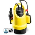 Produktbild: TROTEC Tauchpumpe TWP 4036 E – Pumpe für Schmutzwasser – Fördermenge 7500 l/h, Leistung 400 Watt, Eintauchtiefe max. 7 m, Trockenlaufschutz, IPX