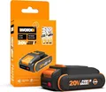 Produktbild: Worx WA3639 PowerShare Akku 20V 2Ah Ersatzbatterie kompatibel mit 20V Geräten