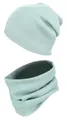 Produktbild: TupTam Beanie Kinder Beanie Mütze Schlauchschal Set aus Jersey und Rippstoff