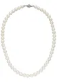 Produktbild: JOBO Kette ohne Anhänger Perlenkette, weiß 8 mm 45 cm