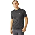 Produktbild: Regatta Herren Shirt Kurzarmshirt Funktionsshirt Poloshirt Remex II, Farbe:Anthrazit, Artikel:-61l ash, Größe:M