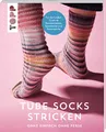 Produktbild: Tube Socks stricken – ganz einfach ohne Ferse: Bananensocke, Spiralsocke und Patentsocke für die Größen 22 bis 46
