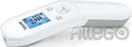 Produktbild: Infrarot Fieberthermometer kontaktlos Stirn FT85 weiß Speicher Fieberalarm