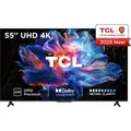 Produktbild: TCL 55V6C LED-Fernseher, Smart TV, 139 cm, Ultra HD 4K, Google TV, - Schwarz