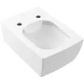 Produktbild: Villeroy & Boch Memento 2.0 Wand-Tiefspül-WC, rechteck, wandhängend, DirectFlush, Abgang waagerecht, 375x560x345mm, 4633R0R1, Farbe: Weiß CeramicPlus