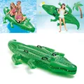 Produktbild: Intex Schwimmtier Riesiges Krokodil - XXL Alligator Aufblastier Reittier Ride On