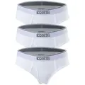 Produktbild: DIESEL Damen Slips, 3er Pack - UFPN OXYS-Threepack, Panties, Cotton Stretch, einfarbig Weiß S