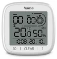 Produktbild: Hama Digitale Badezimmeruhr Zypern, Saugnapf, zum Stellen und Hängen, Weiß (00185893)