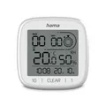 Produktbild: Hama Digitale Badezimmeruhr Zypern, Saugnapf, zum Stellen und Hängen, Weiß