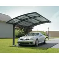 Produktbild: Palram - Canopia Aluminium Carport Arizona Wave 5000 | gewelltes Solargrau | 495x289 cm - Anthrazit