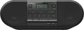 Produktbild: Panasonic CD-Radio Boombox RX-D500EG-K | UKW Radio | 20W Stereo | Sleep Timer | USB | Netz-/Batteriebetrieb | schwarz