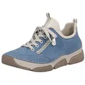 Produktbild: Rieker Slip-On Sneaker Schlupfschuh, Halbschuh, Freizeitschuh mit weicher Innensohle blau 38 EU