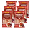 Produktbild: TULIP 6x 600 g Eisbein Schinkeneisbein | Tafelfertig Gegart Vakuumverpackt | Schweinehaxe mit Schwarte einfach im Backofen zubereitet in ca. 30-40 Minuten | Eisbeinfleisch Ohne Kühlung