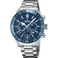 Produktbild: Festina Quarz Herren Keramik F20575/2 - blau,silber - 44mm