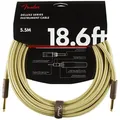 Produktbild: Instrumentenkabel Fender Deluxe Series Tweed 5,5 m Audio Kabel Gitarre NEU