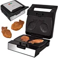 Produktbild: Syntrox Germany Taiyaki Fish Maker MM-1400W mit herausnehmbaren Backplatten