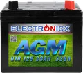 Produktbild: Electronicx U1R AGM 30AH 330A Batterie Rasentraktor Aufsitzrasenmäher
