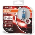 Produktbild: OSRAM NIGHT BREAKER® LASER H4 Duobox Glühlampe, Fernscheinwerfer,Glühlampe, Nebelscheinwerfer,Glühlampe, Hauptscheinwerfer 12V für MERCEDES-BENZ VW CI