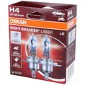 Produktbild: OSRAM H4  Night Breaker LASER Next Generation 150% mehr Helligkeit  DUO BOX