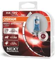 Produktbild: 2x OSRAM Night Breaker® LASER NEXT GENERATION H4 Sockel +150% mehr Sicht DuoBox
