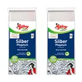 Produktbild: POLIBOY Silber Pflegetuch – Silberputztuch gegen Anlaufstellen – Wiederverwendbares Silberpoliertuch für Besteck und Schmuck - 2x 1 Tuch - Made in Germany