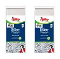 Produktbild: poliboy 2er Silber Pflege - 28x37cm Pflegetuch (37x28 cm, Spezialpoliertuch zur Pflege und Reinigung - Made in Germany)