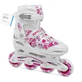 Produktbild: Roces Mädchen Inline-skates Compy 8.0, white-violet, 30-33, 400809