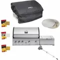 Produktbild: Grandhall - Gasgrill elite G5 Einbau Grillpaket 29 kW Grill Gas Sear Burner