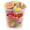 Produktbild: Red Band Zungen super sauer mit Fruchtgeschmack 3fach sortiert 1200g