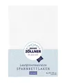Produktbild: Julius Zöllner 8390347100 Jersey Spanntuch, passend für Laufgittermatratzen 68x90 bis 100x100 cm, Weiß
