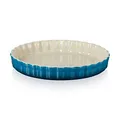 Produktbild: LE CREUSET Tarteform aus Steinzeug, 28 cm, 2.1 Liter, Deep Teal, 71120286420001