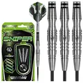 Produktbild: WINMAU Sniper 23g Profi Wolfram Steeltip Dartpfeile Set mit Flights und Schäfte