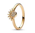 Produktbild: Pandora Fingerring Damenring Sonne von PANDORA aus einer Metalllegierung, vergoldet