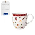 Produktbild: Villeroy & Boch – Toy's Delight Henkelbecher Bunt, Spülmaschinenfest, Mikrowellensicher, Kaffetasse, Tasse Klein, Kaffebecher Toys, Heißgetränkebecher, Weihnachtsbecher, Premium Porcelain