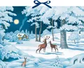 Produktbild: Wand-Adventskalender - Wintertiere bei Nacht