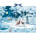 Produktbild: Wintertiere bei Nacht, Wand-Adventskalender