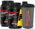 Produktbild: Powerbar RecoveryActive Drink 2x1,21kg Dose Schoko + Mix Shaker