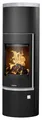 Produktbild: Justus Kaminofen Zeitbrandofen Faro W+ 2.0 Stahl mit Specksteinplatte (7 kW)